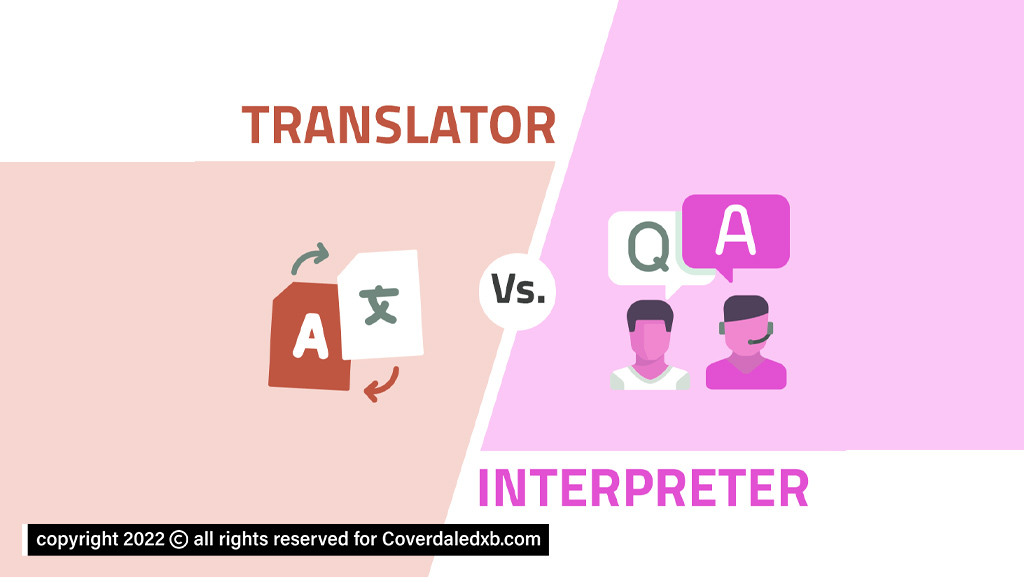 interpretation vs translation coverdale