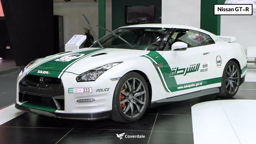 Nissan GT-R dubai police cars