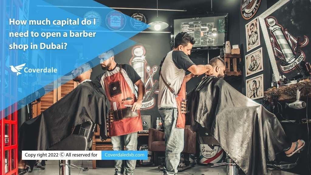 how much does it cost to open a barber shop in dubai