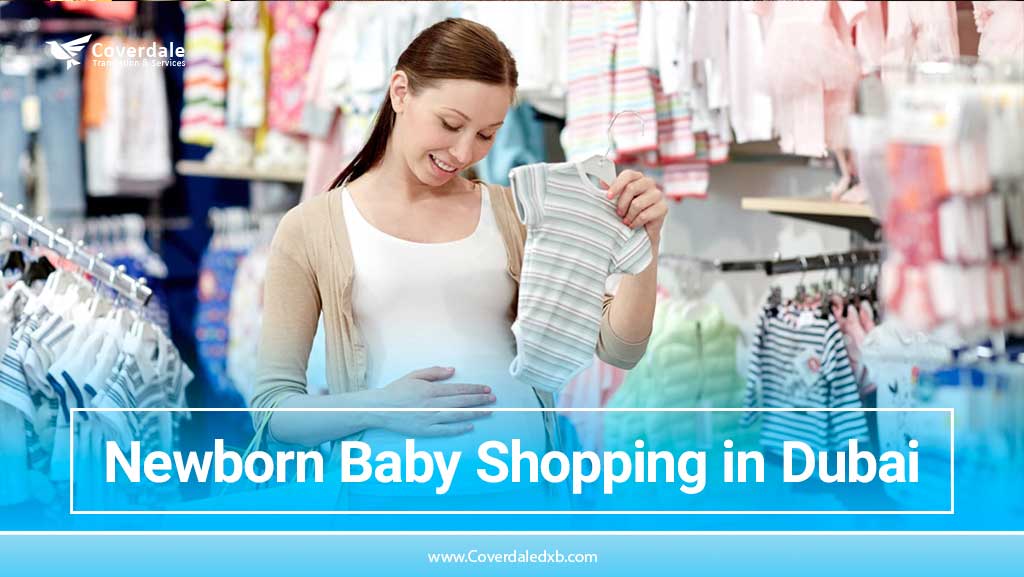 Newborn baby shopping in Dubai
