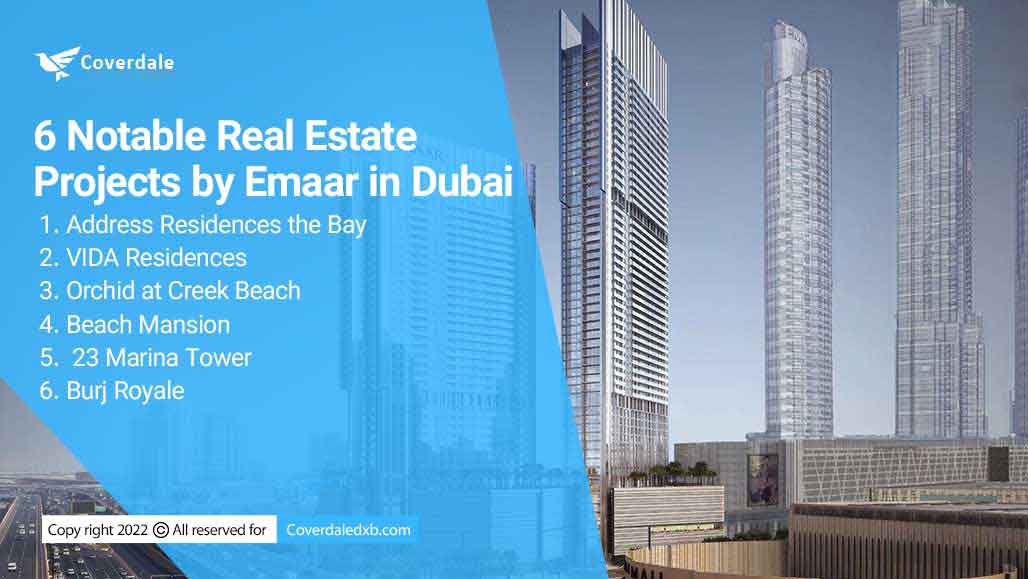 notable Real Estate Projects by Emaar Dubai