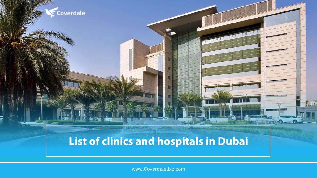 list of clinics and hospitals in Dubai