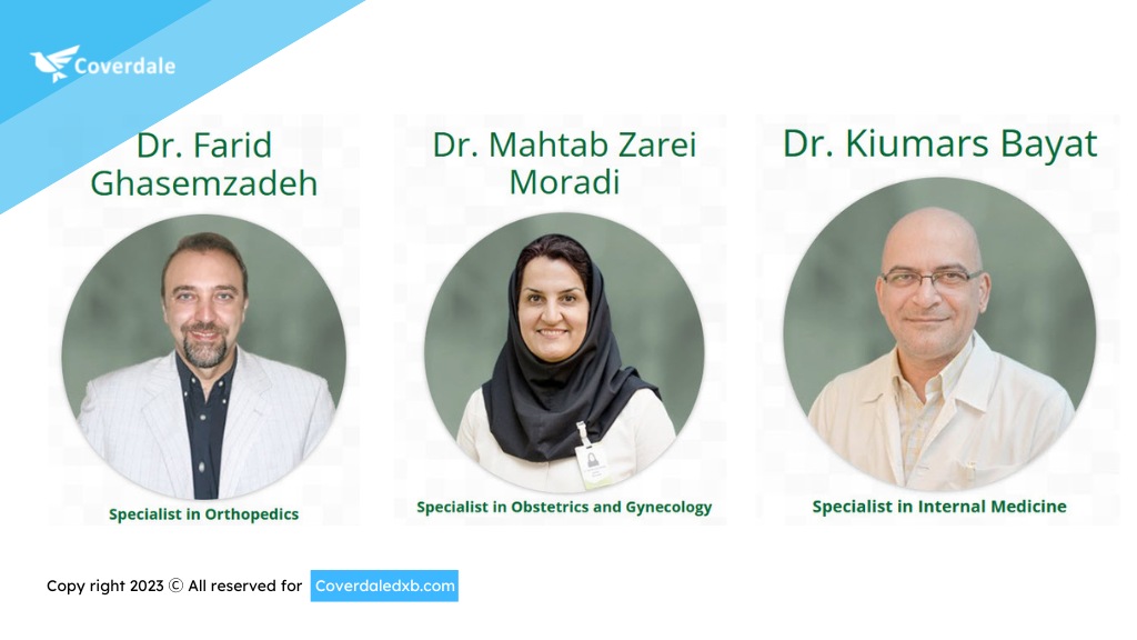 the list of Iranian doctors in Dubai